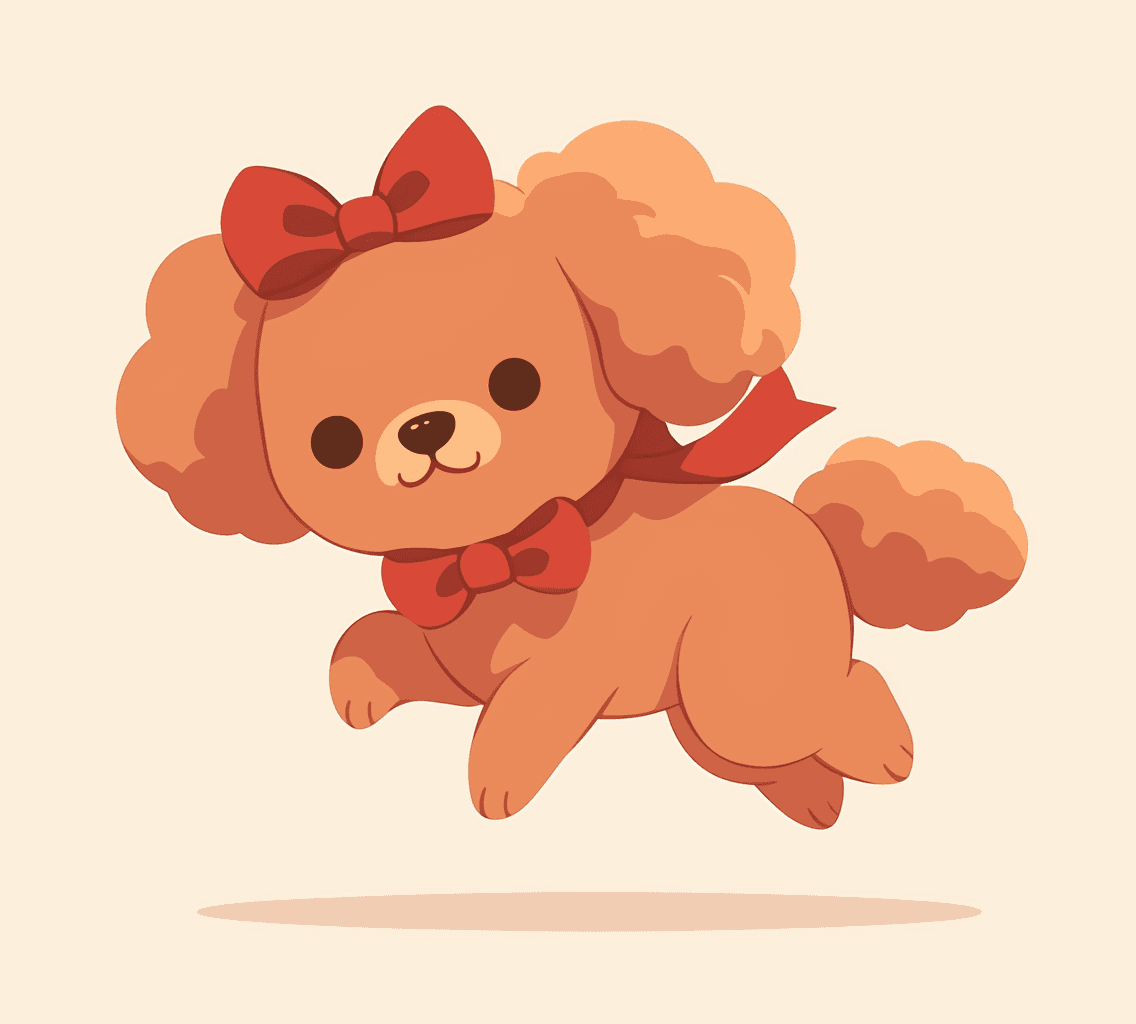 Puppy Pals original repeating artwork