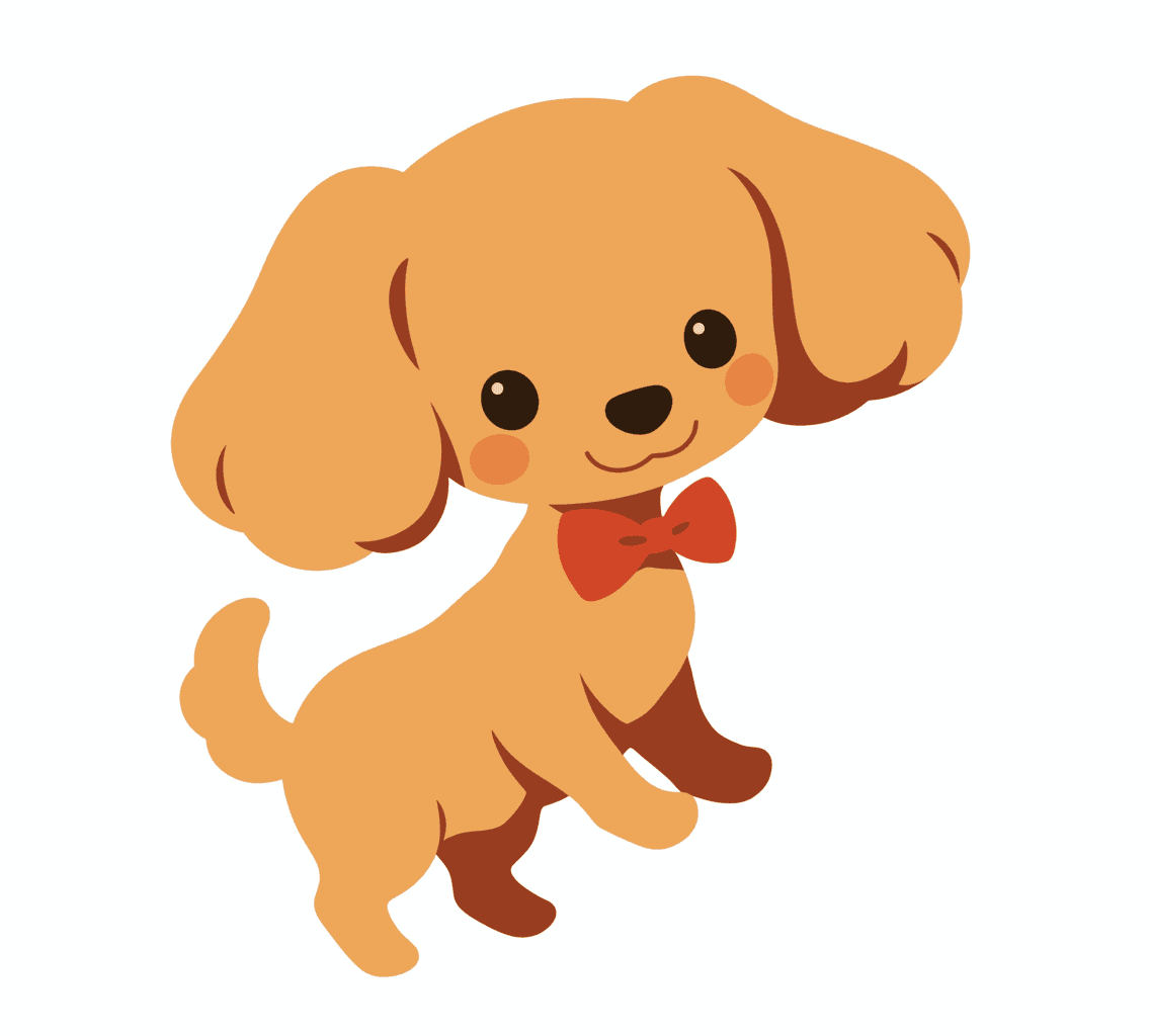 Puppy Glide original repeating artwork