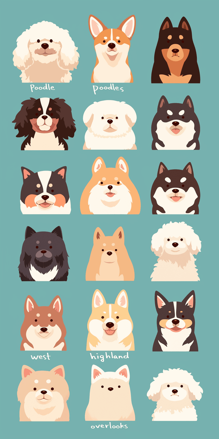 Puppy 006 original repeating artwork
