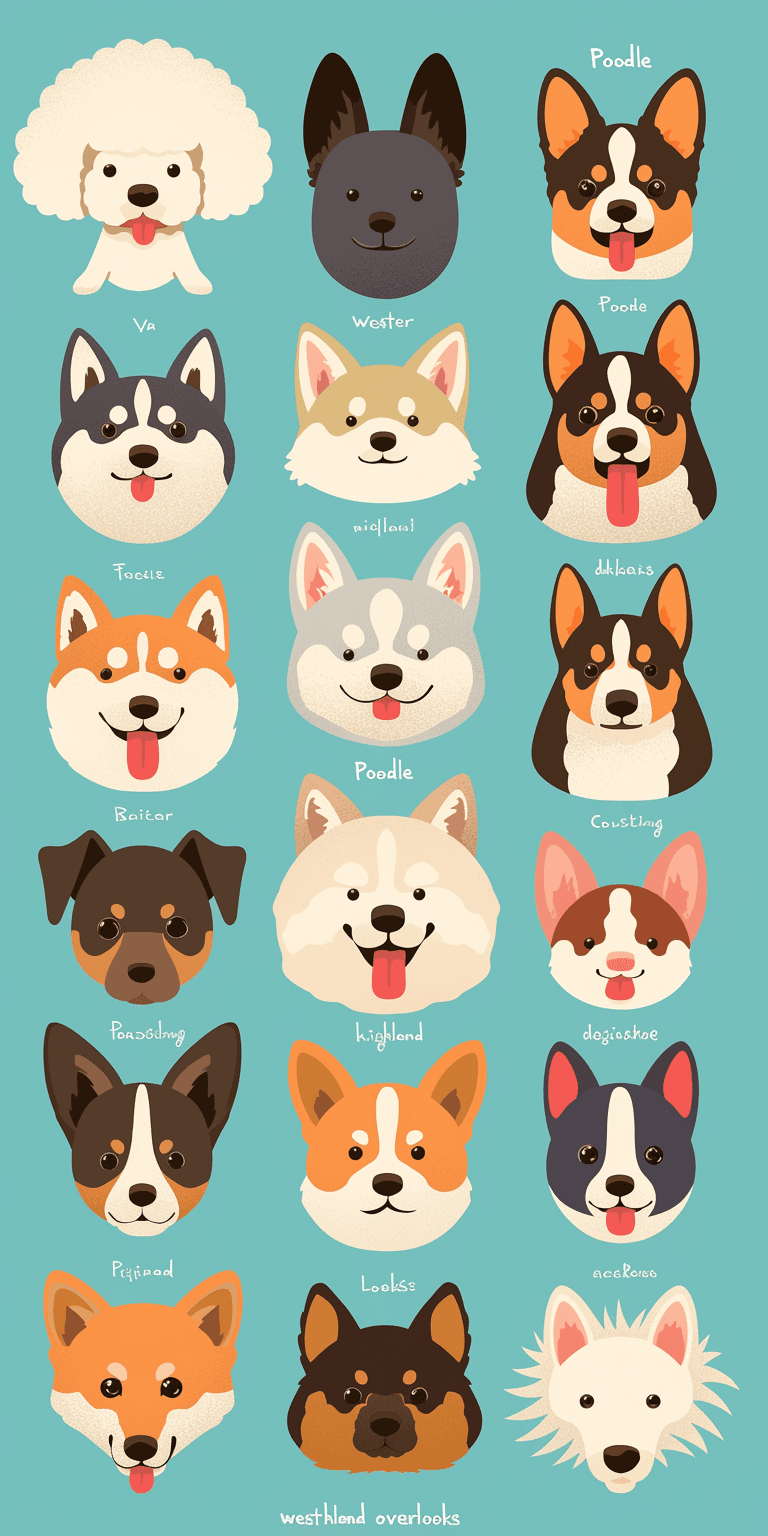 Puppy 028 original repeating artwork