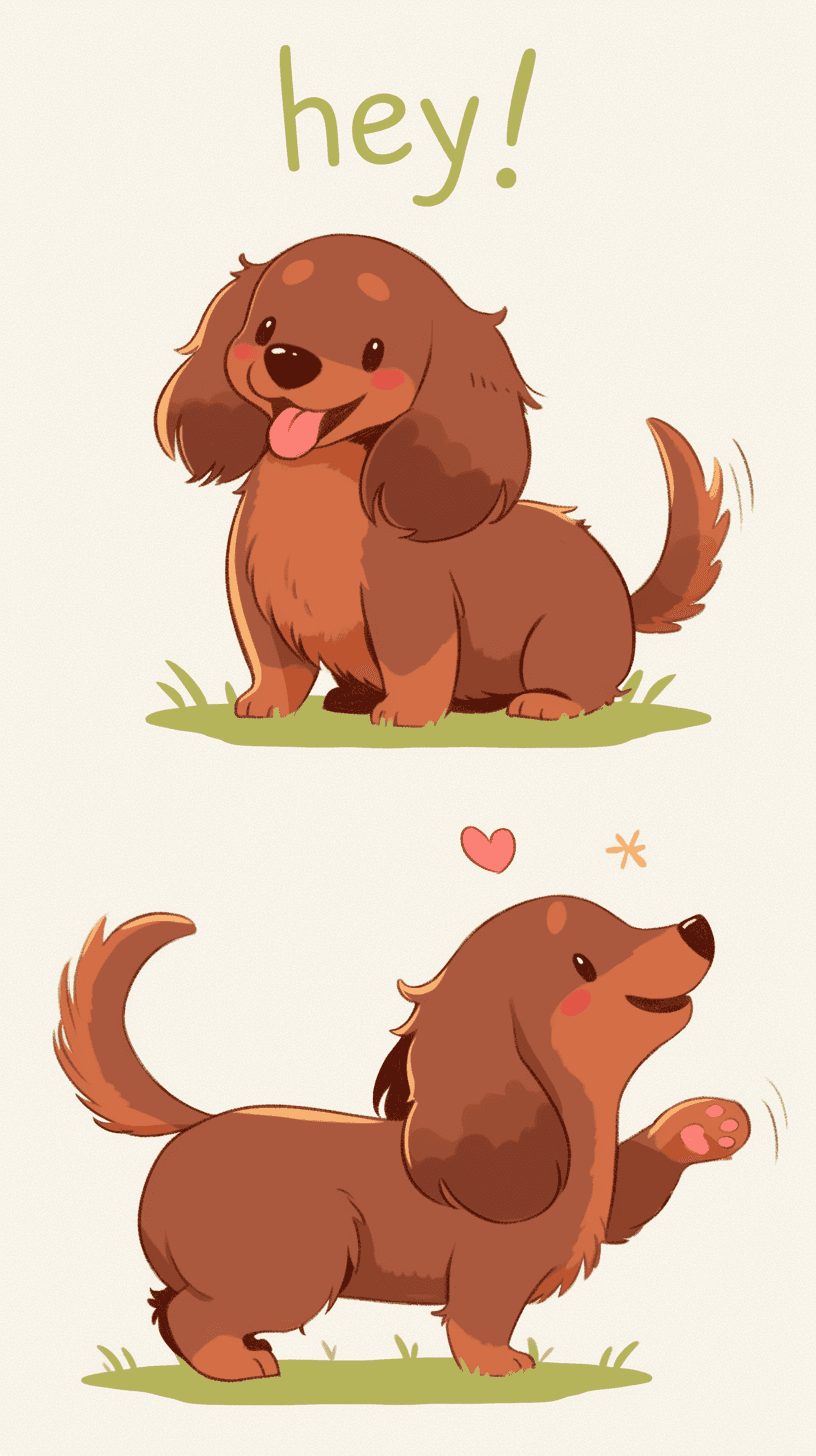 Puppy Session original repeating artwork