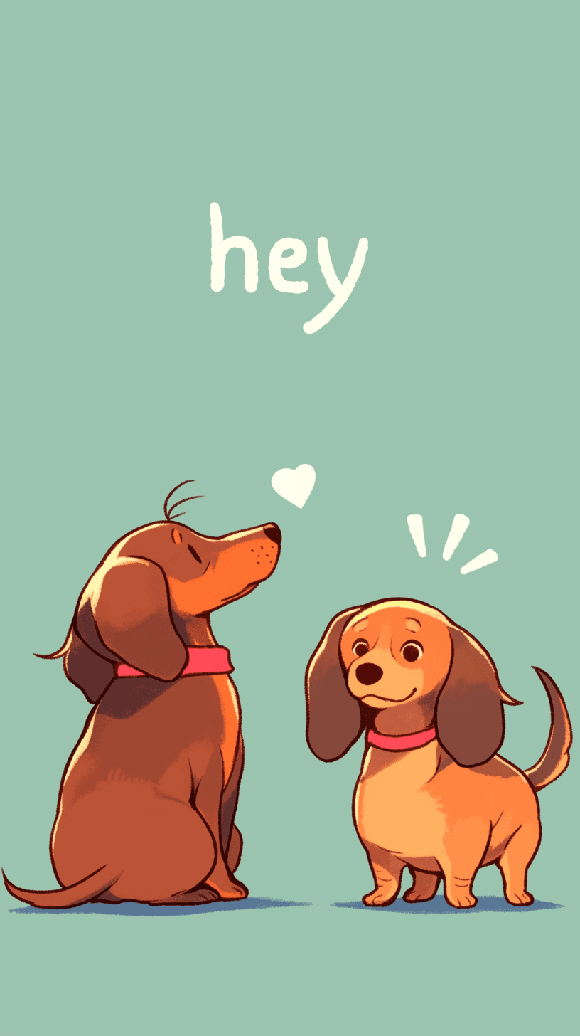 Puppy Team original repeating artwork