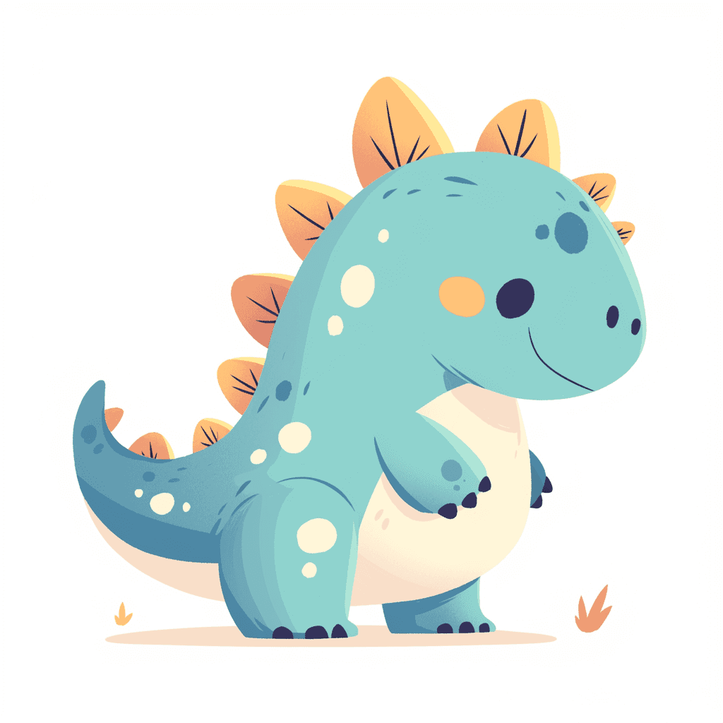 Cute Dinosaur Carnival original repeating artwork