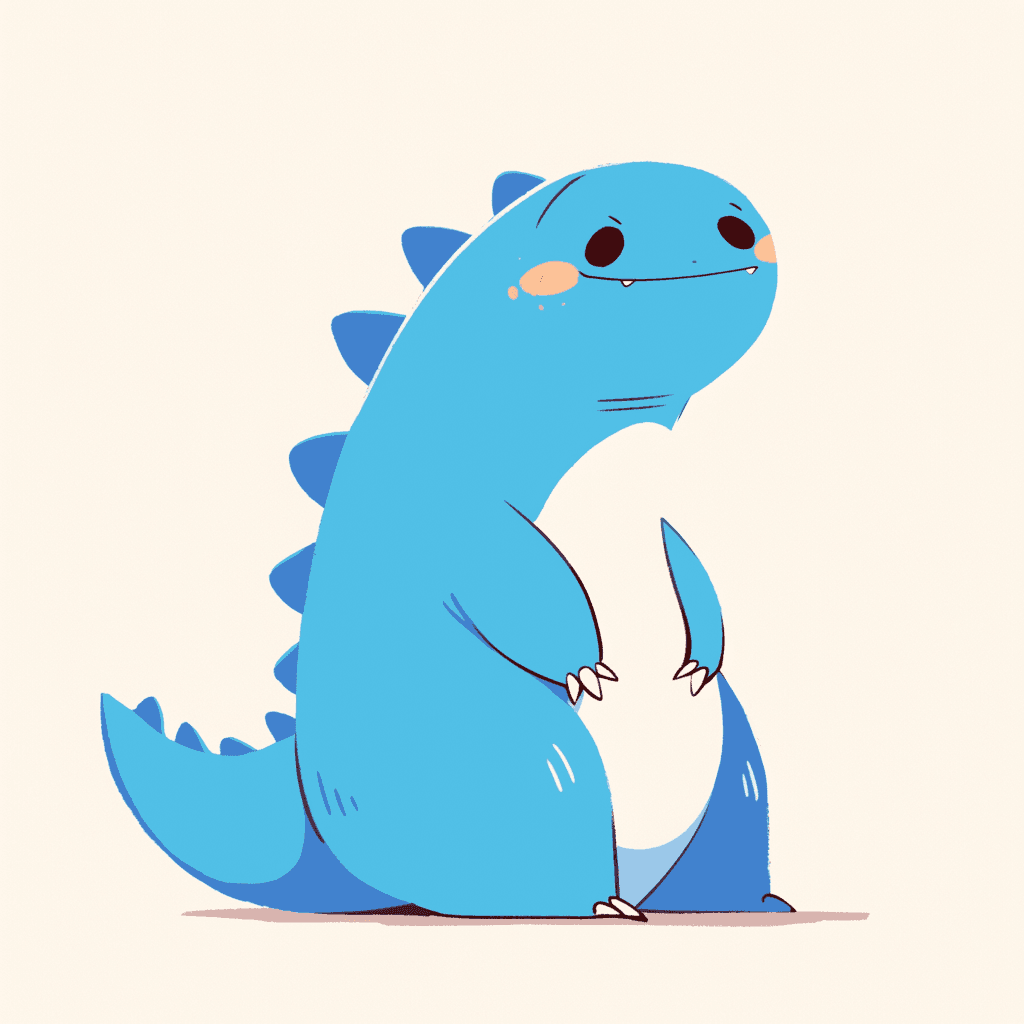 Cute Dinosaur Pop original repeating artwork