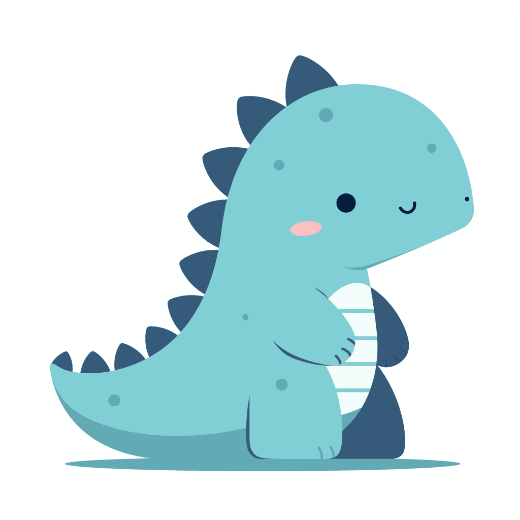 Cute Dinosaur Crew original repeating artwork