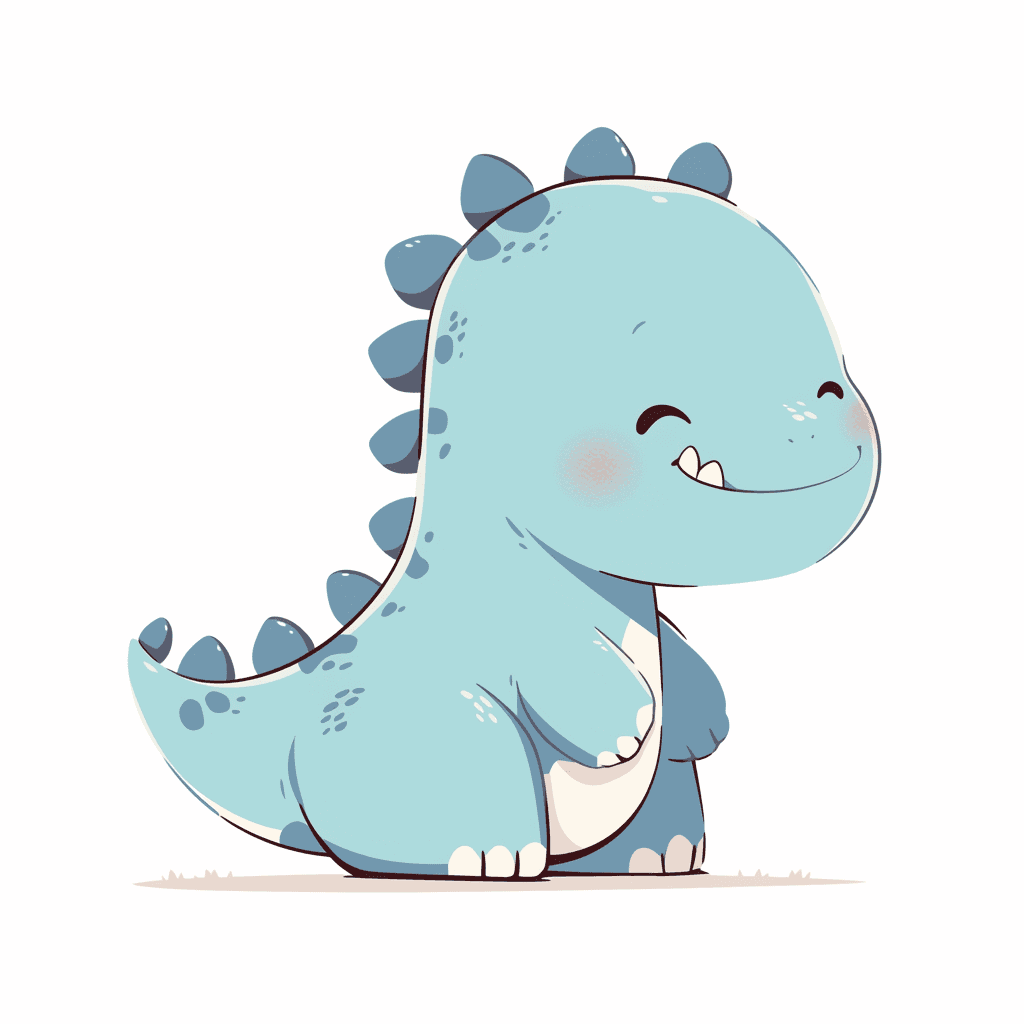 Cute Dinosaur Tune original repeating artwork