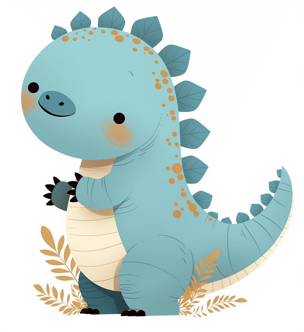 Cute Dinosaur Beats original repeating artwork