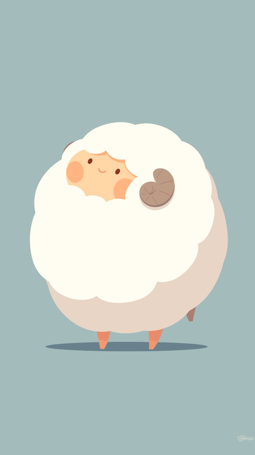 Sheep Collective original repeating artwork