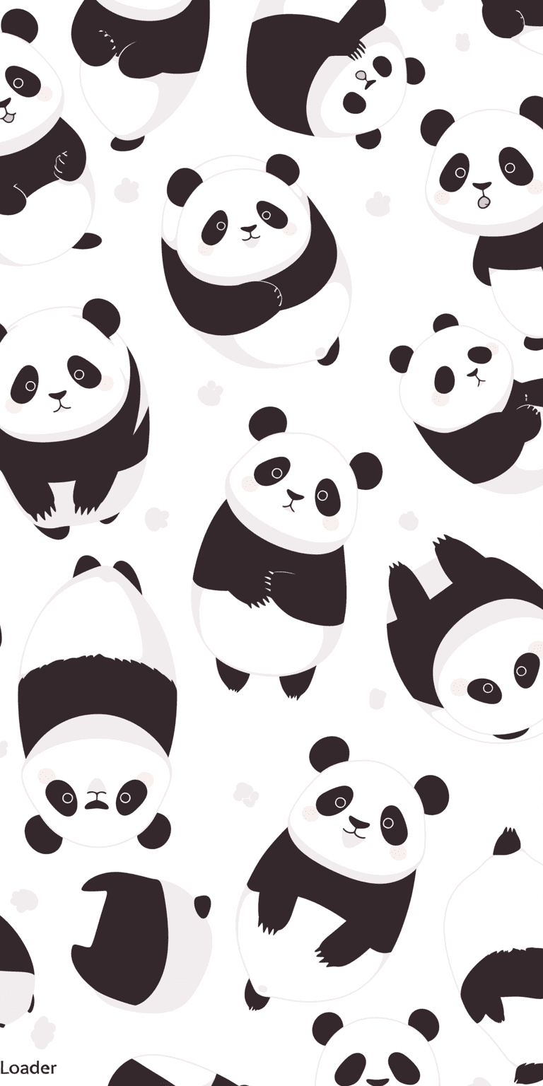 Panda Blast original repeating artwork