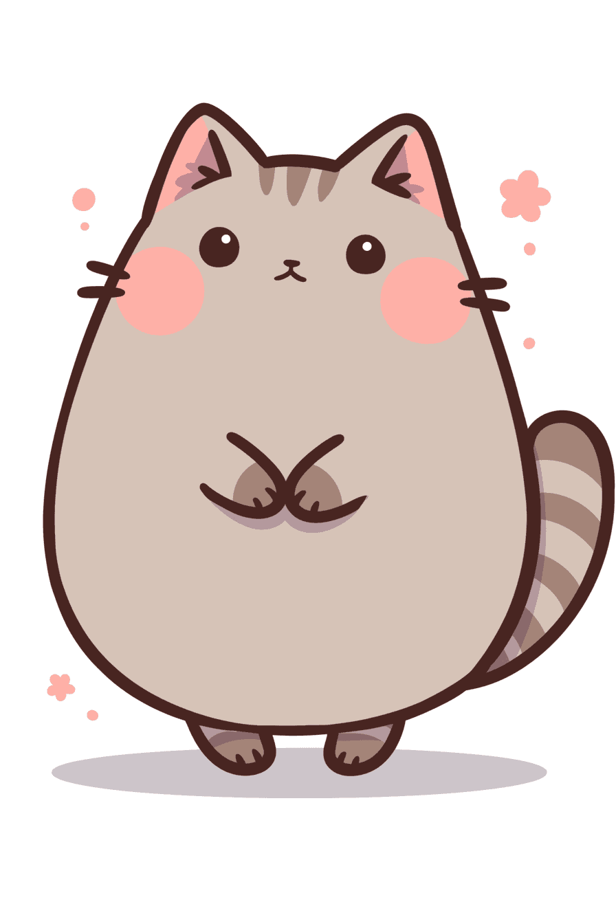 Cat 392 original repeating artwork