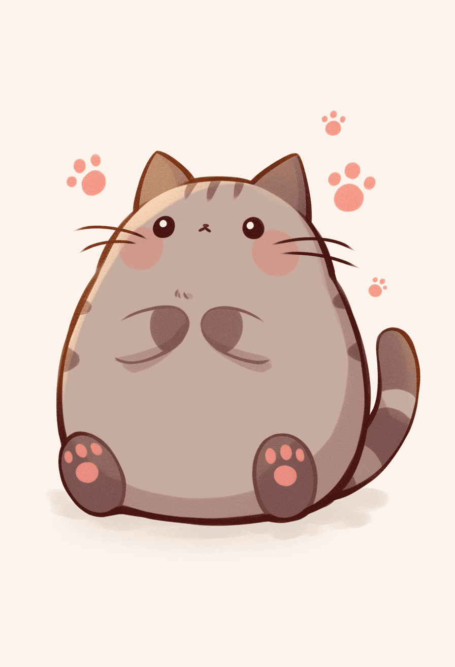 Cat Play original repeating artwork