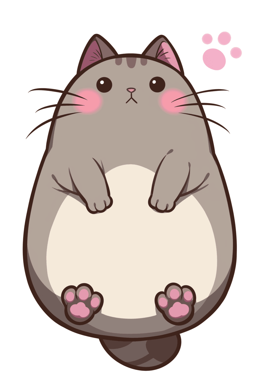 Cat 113 original repeating artwork