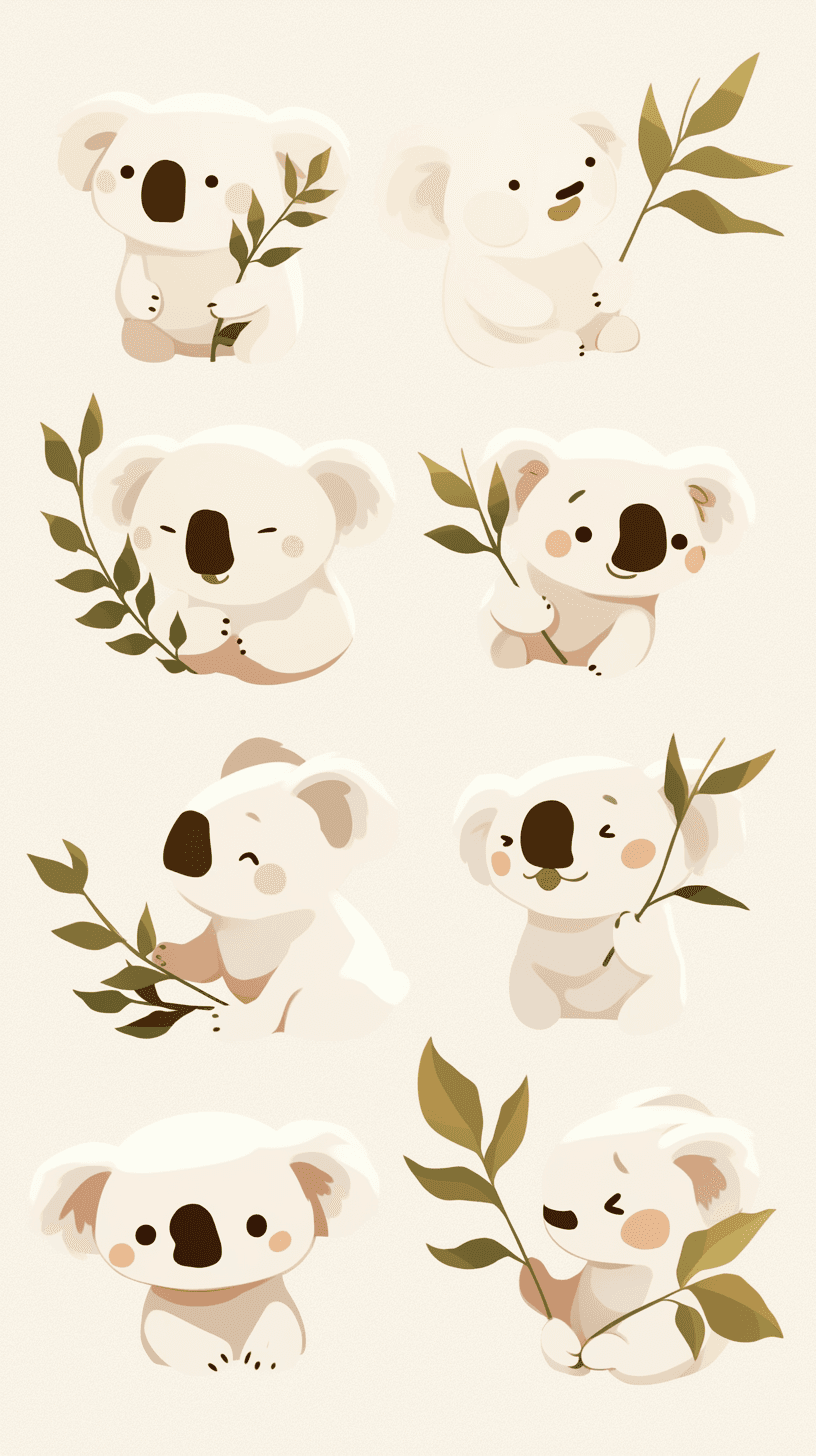 Koala Festival original repeating artwork