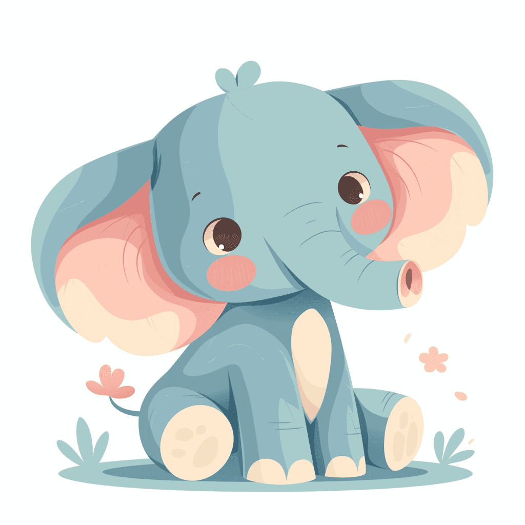 Elephant Squad original repeating artwork