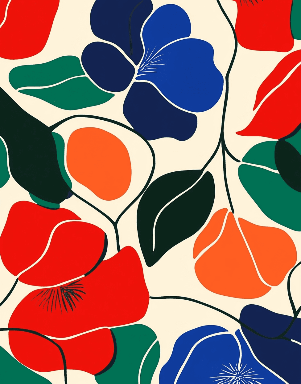Design 285 original repeating artwork