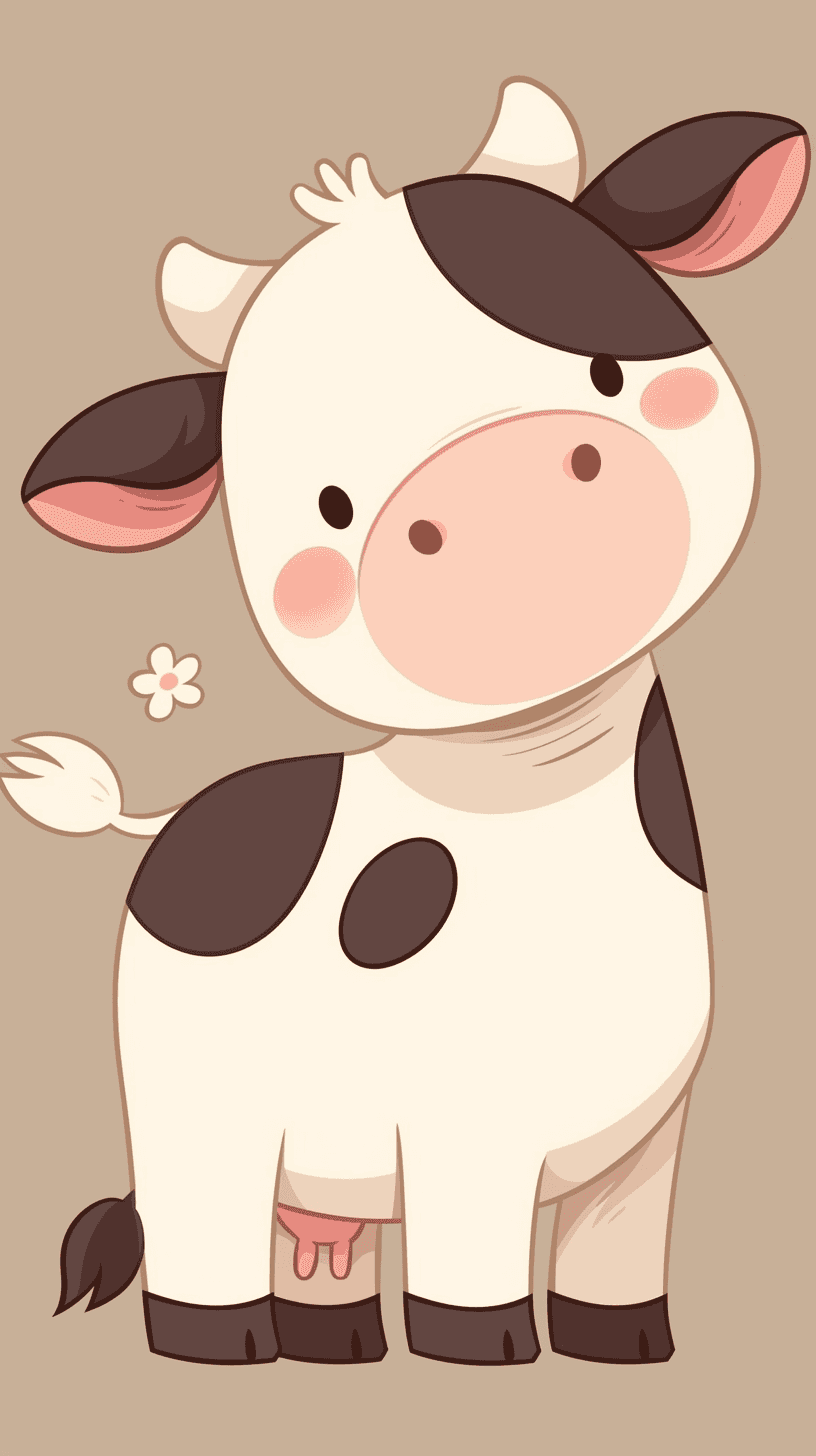 Cow Pop original repeating artwork