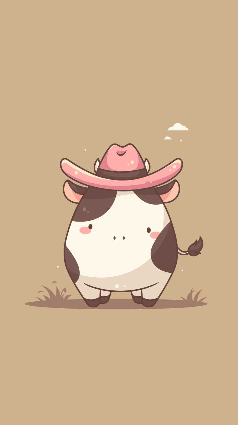 Cow 001 original repeating artwork