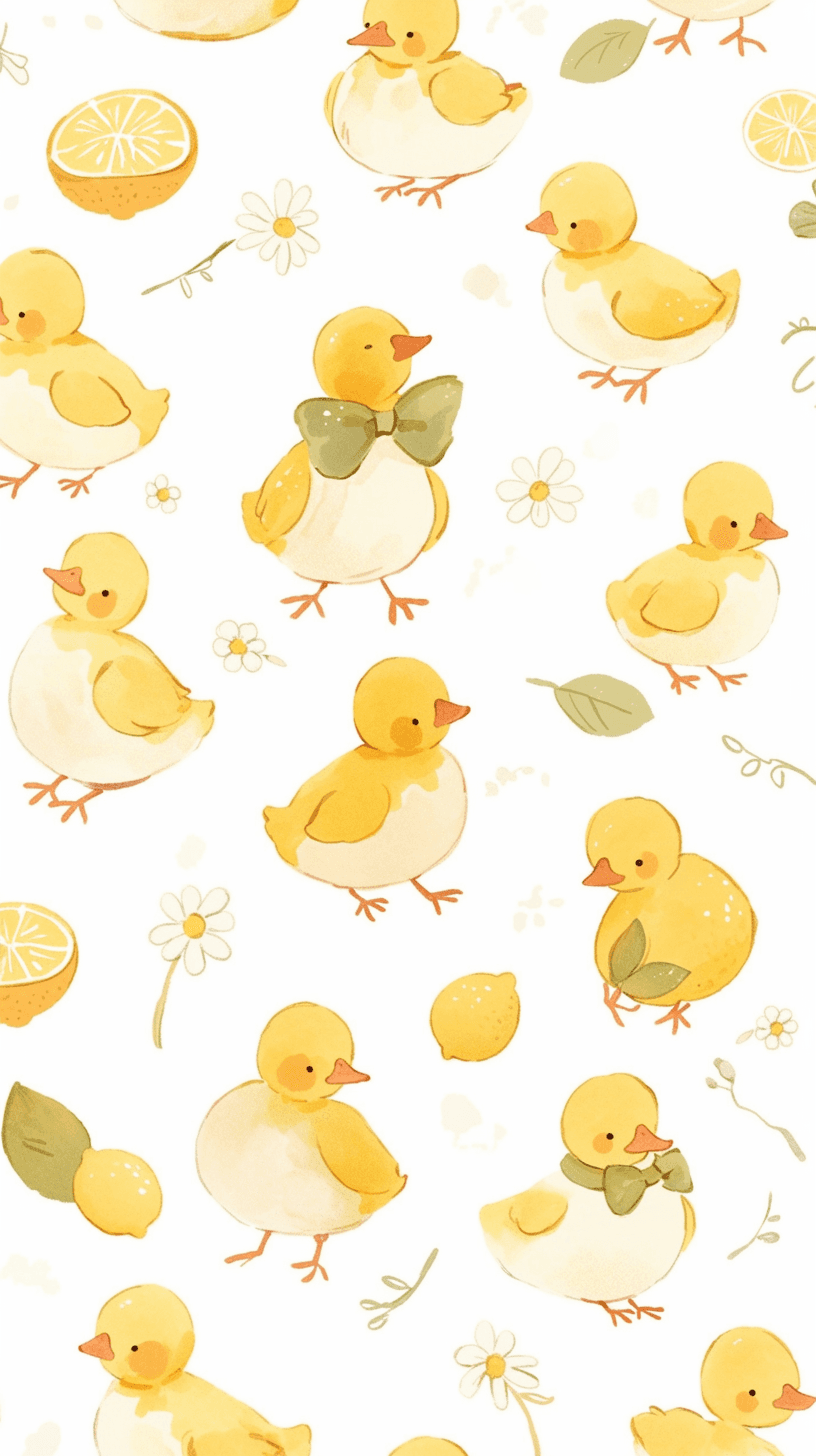 Chick Fair original repeating artwork