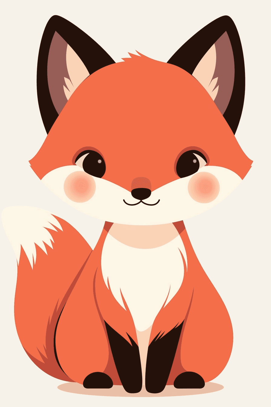 Fox Pals original repeating artwork