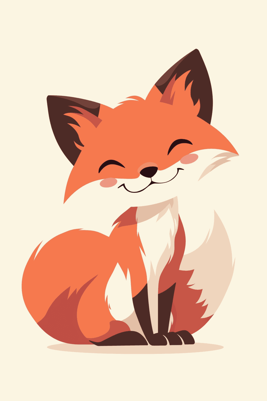 Fox Squad original repeating artwork