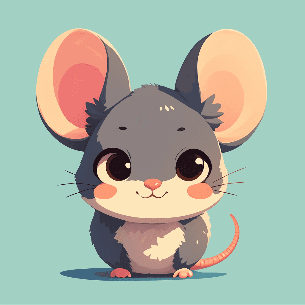 Mouse Bop original repeating artwork