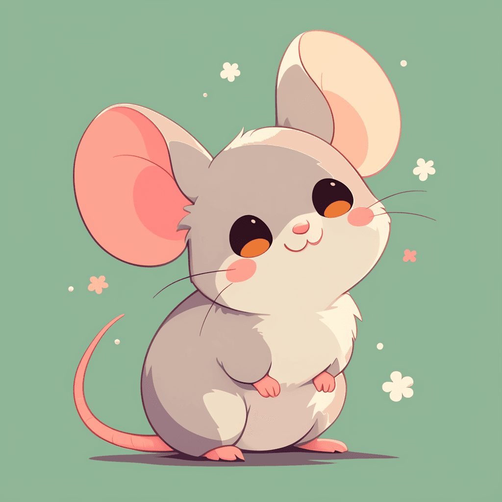 Mouse Rhythm original repeating artwork