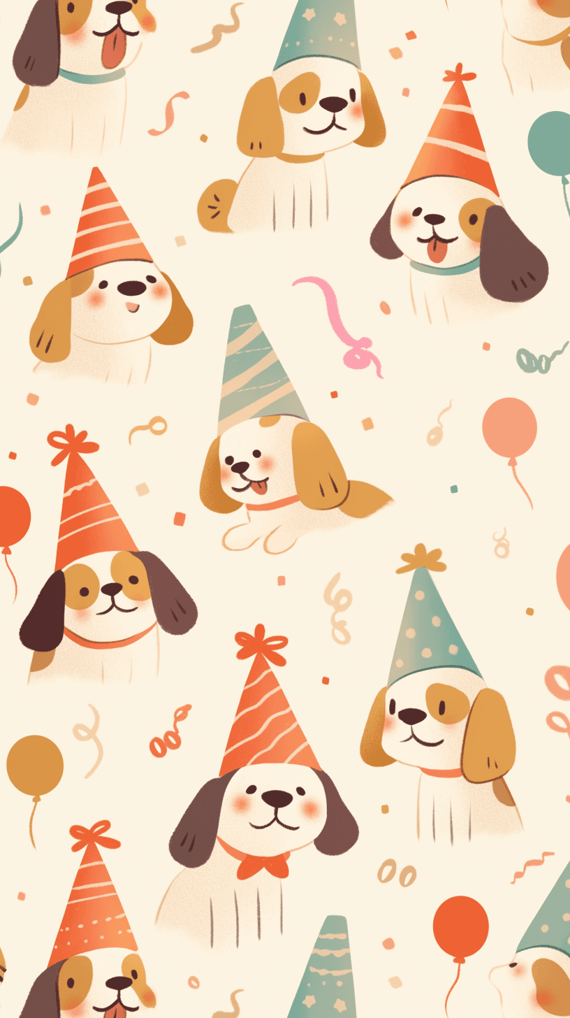 Dog 204 original repeating artwork
