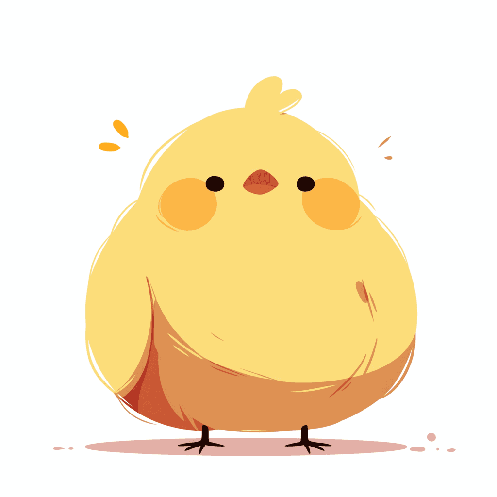 Chick Bright original repeating artwork