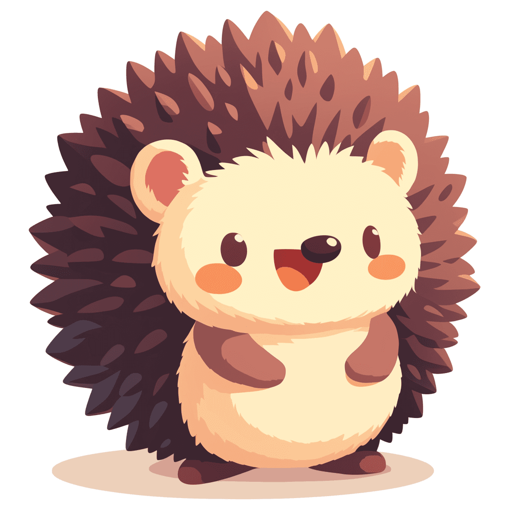 Hedgehog Dash original repeating artwork