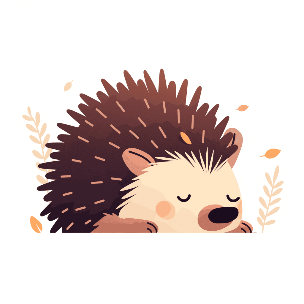 Hedgehog Tune original repeating artwork