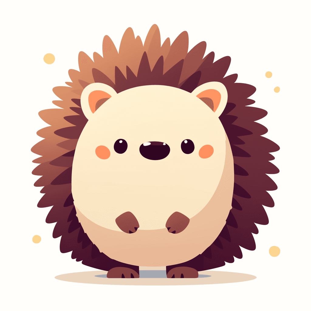 Hedgehog Crew original repeating artwork