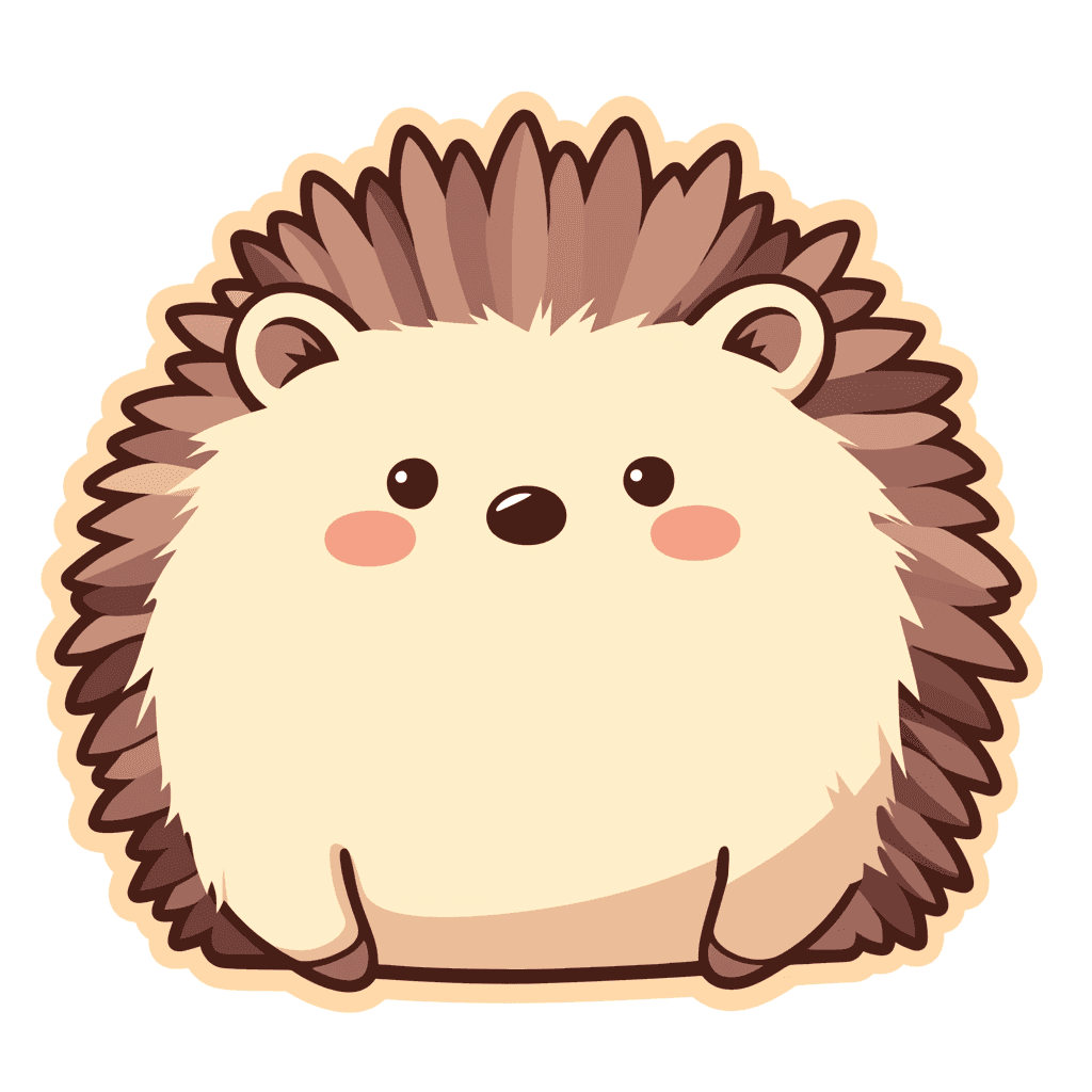 Hedgehog Jam original repeating artwork