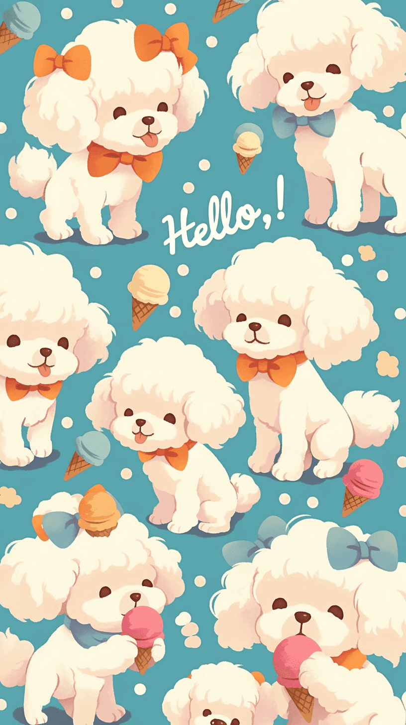 Dog 179 original repeating artwork