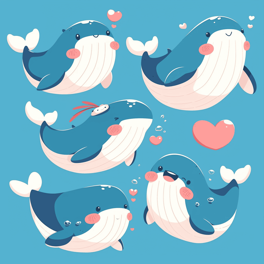 Dolphin Glide original repeating artwork