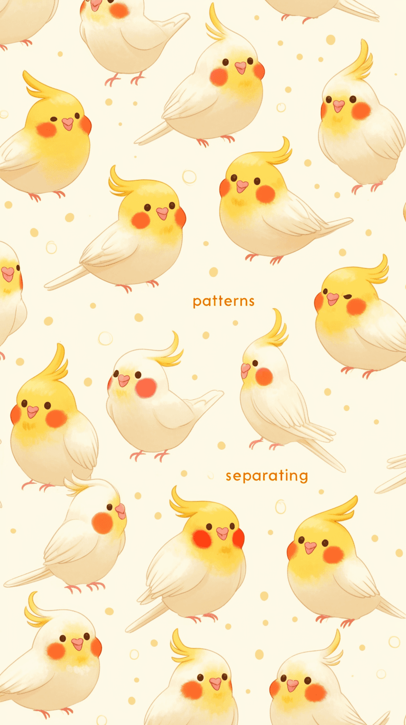 Bird Onyx original repeating artwork
