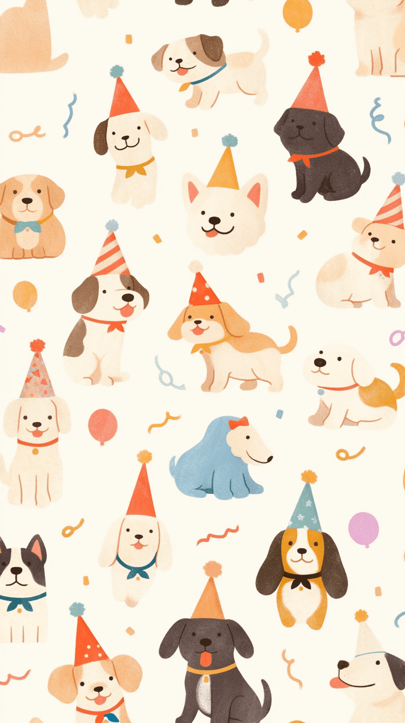 Dog 181 original repeating artwork