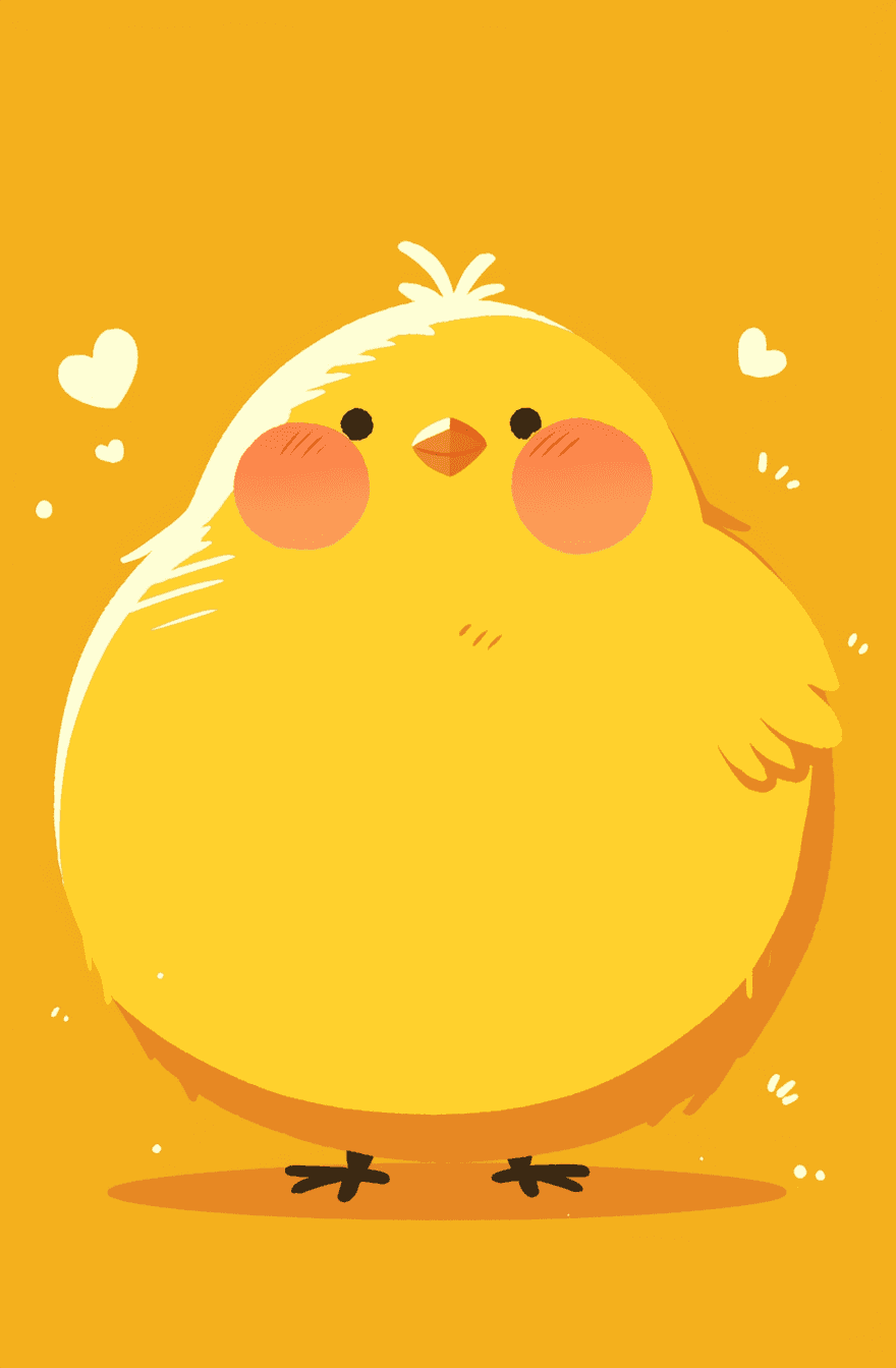 Chick Tint original repeating artwork