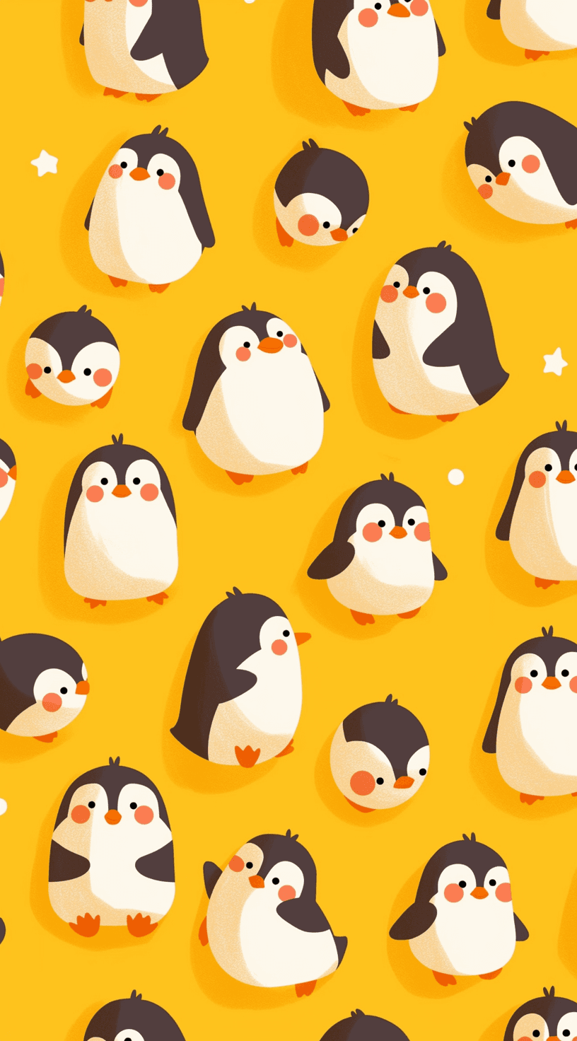 Penguin 030 original repeating artwork