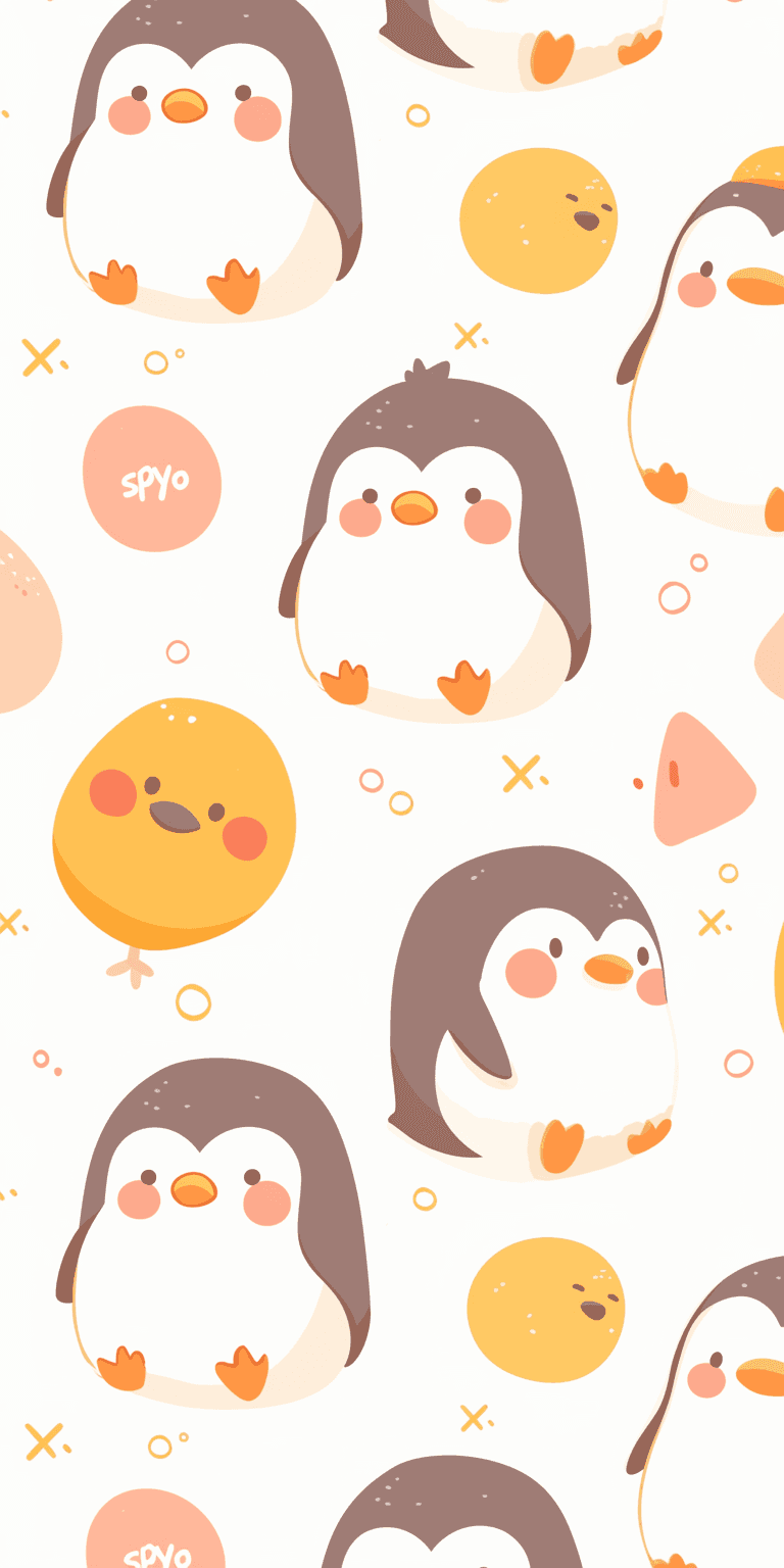 Penguin 011 original repeating artwork
