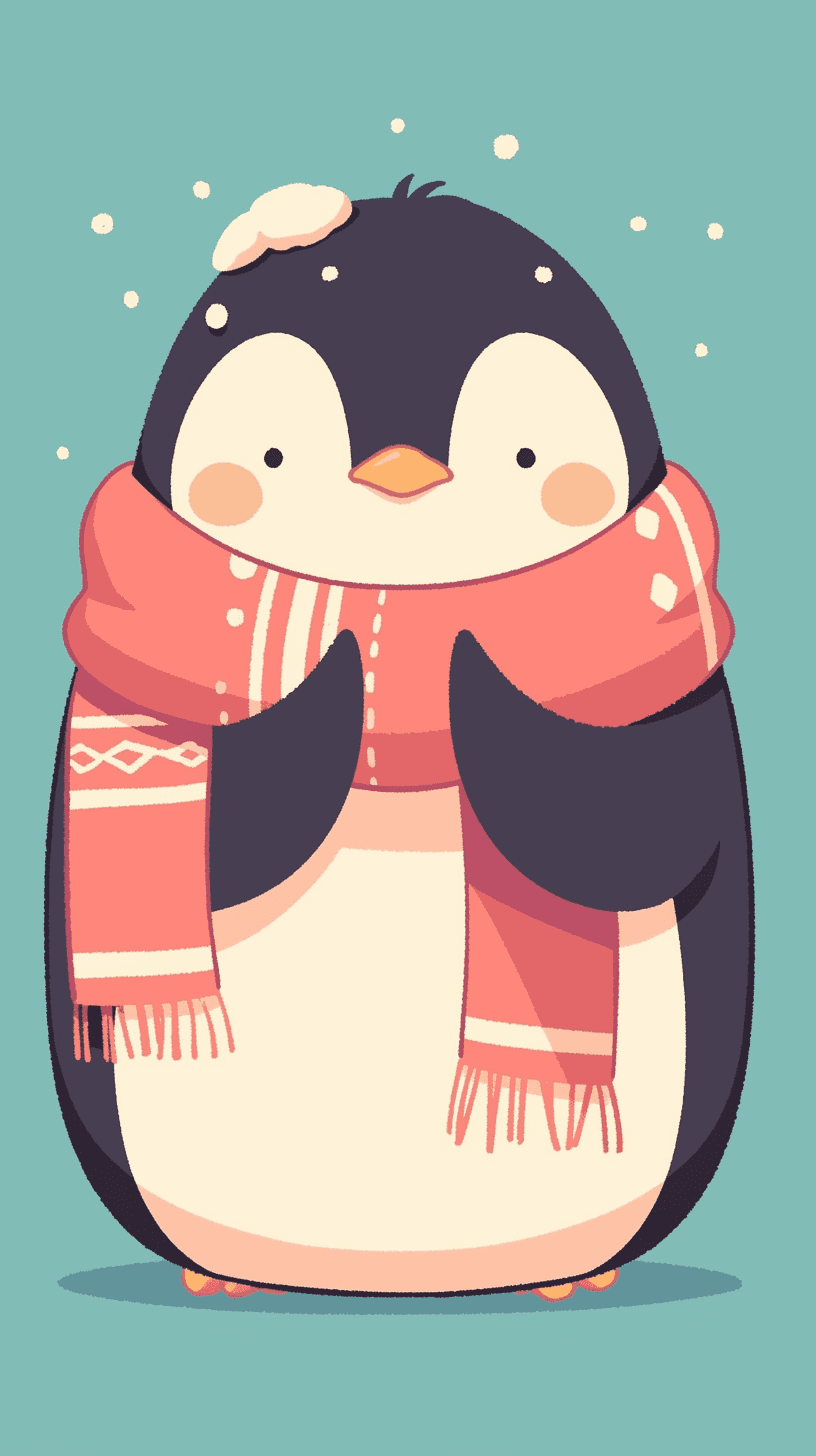 Penguin 014 original repeating artwork