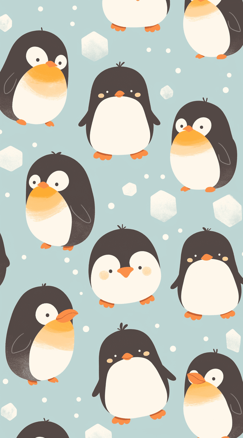 Penguin 048 original repeating artwork
