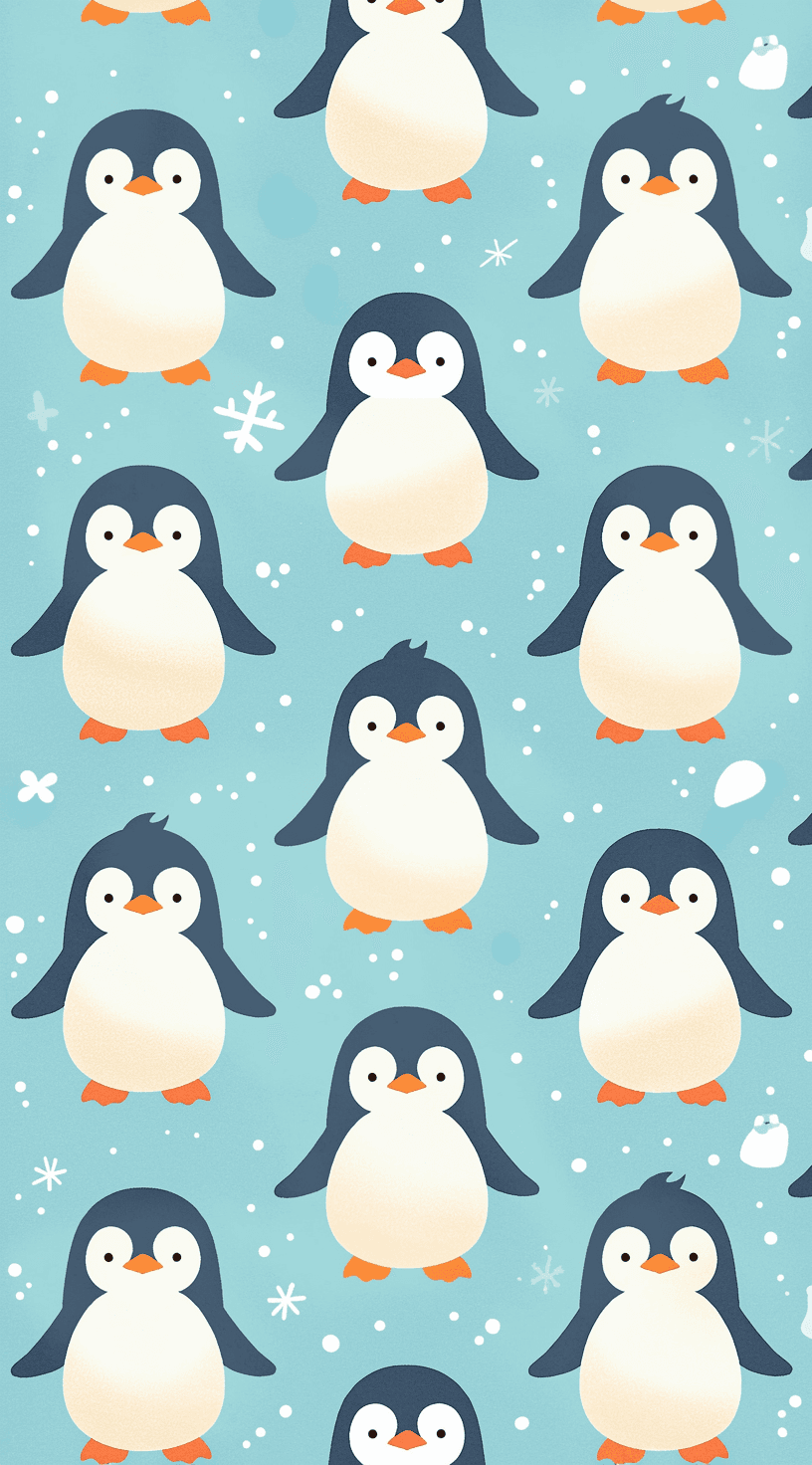 Penguin 047 original repeating artwork