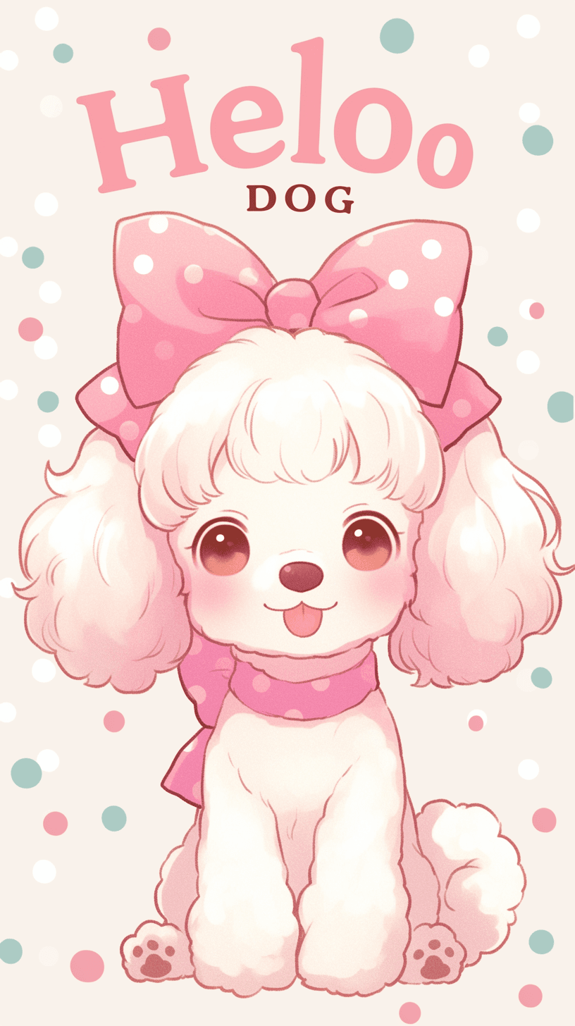 Dog 203 original repeating artwork