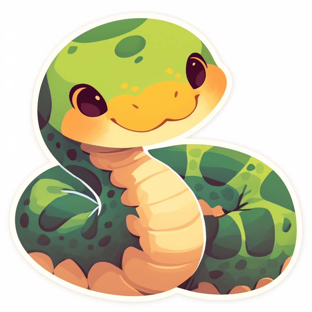 Snake Tribe original repeating artwork