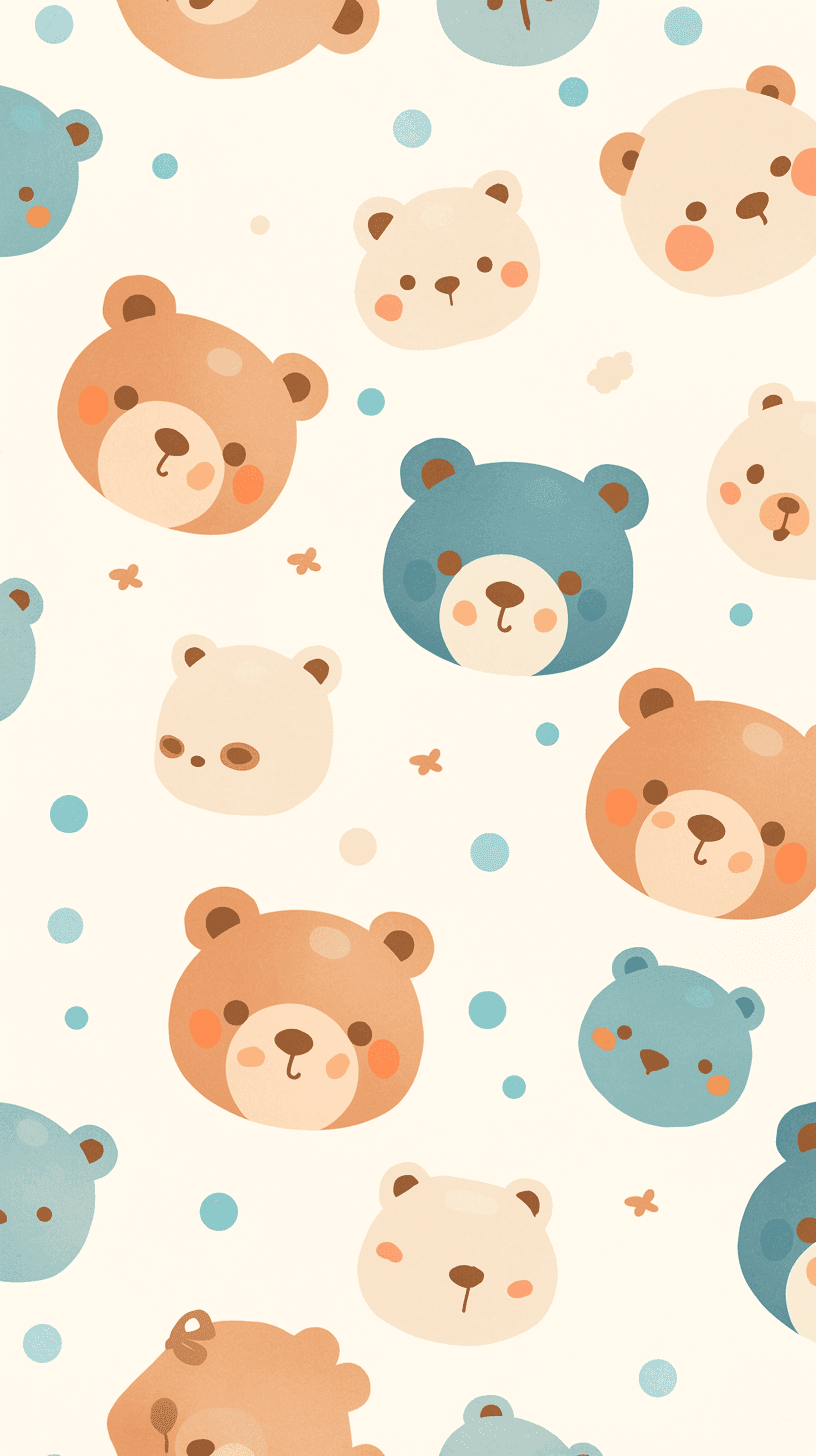 Bear 668 original repeating artwork