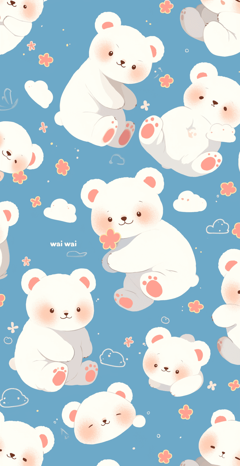 Bear 697 original repeating artwork