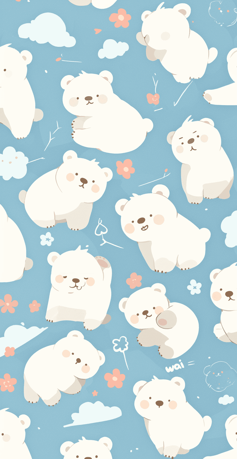 Bear 609 original repeating artwork