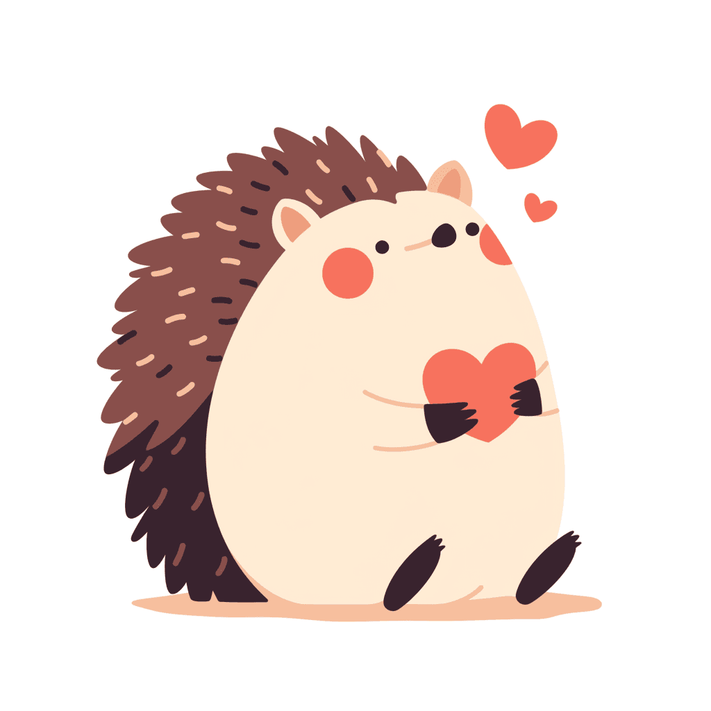 Hedgehog Festival original repeating artwork