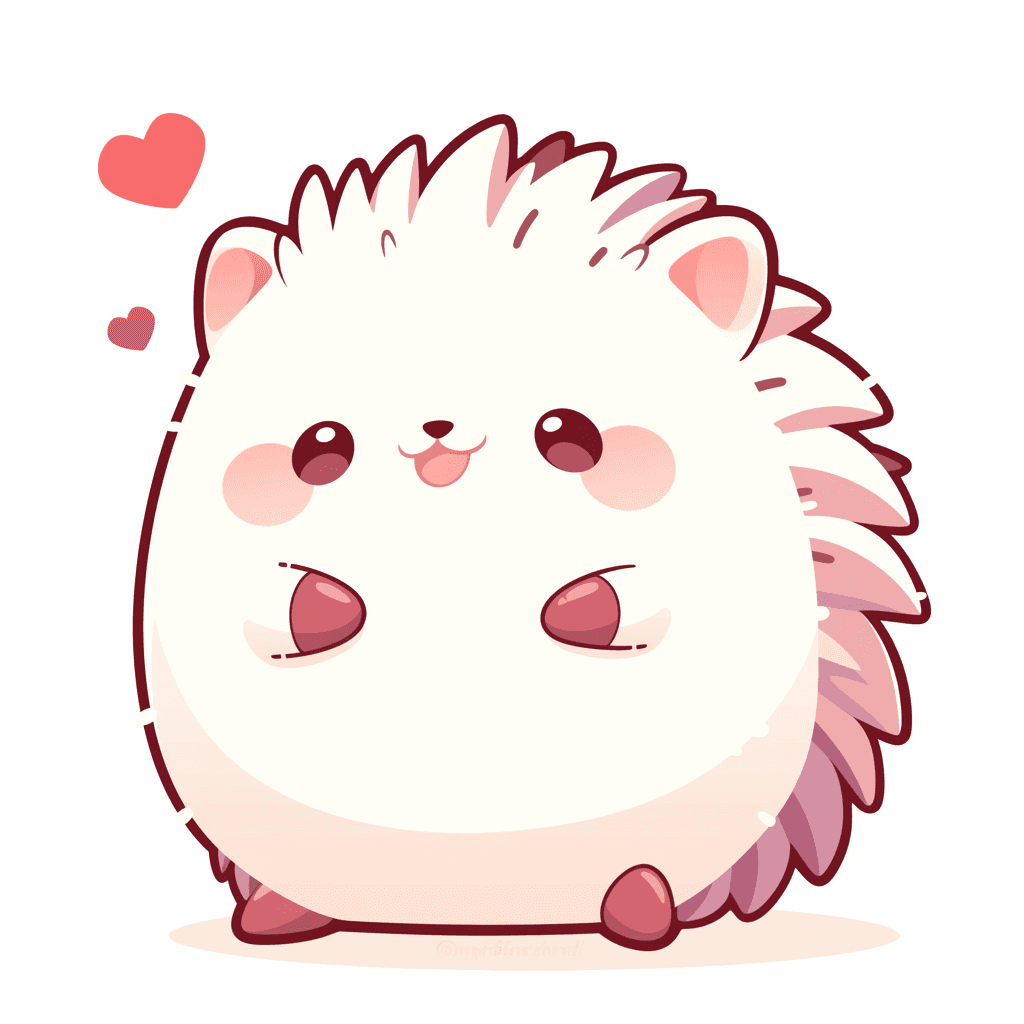 Hedgehog Gang original repeating artwork