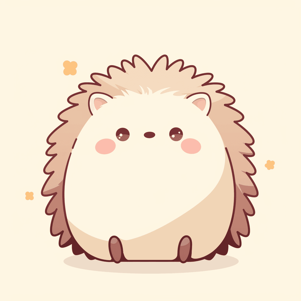 Hedgehog Session original repeating artwork